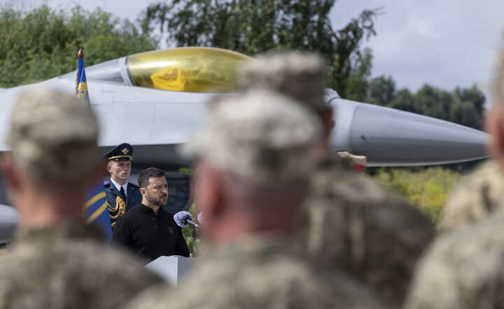 Ukraina weszła w posiadanie samolotów F16 - czy to one zadecydowały o przełomie? / autor: PAP/EPA/PRESIDENTIAL PRESS SERVICE HANDOUT