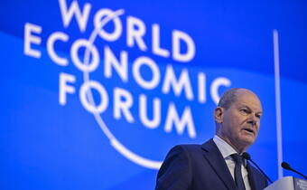 „Bild”: wystąpienie Scholza w Davos było „żenujące”