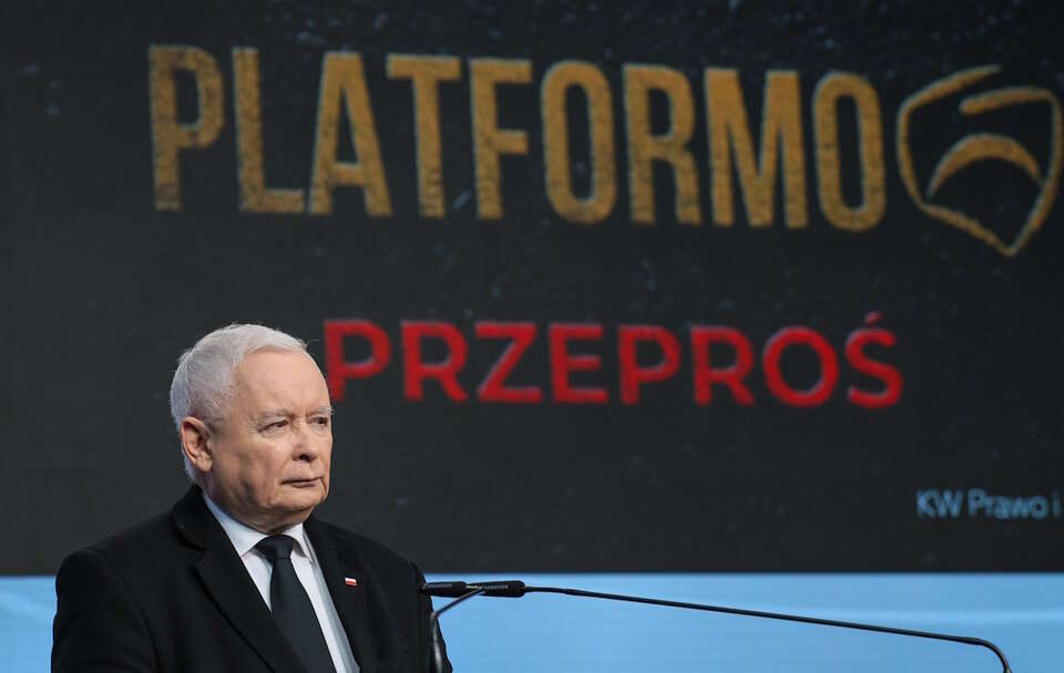 Jarosław Kaczyński / autor: PAP/Paweł Supernak