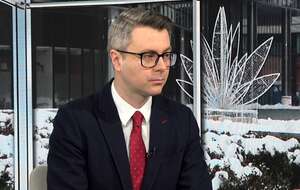 Europoseł PiS Piotr Müller był gościem programu "Rozmowa Wikły" / autor: Telewizja wPolsce24