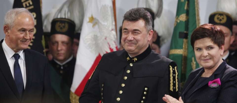 Barbórka w Rudzie Sląskiej  / autor: 	PAP/Andrzej Grygiel