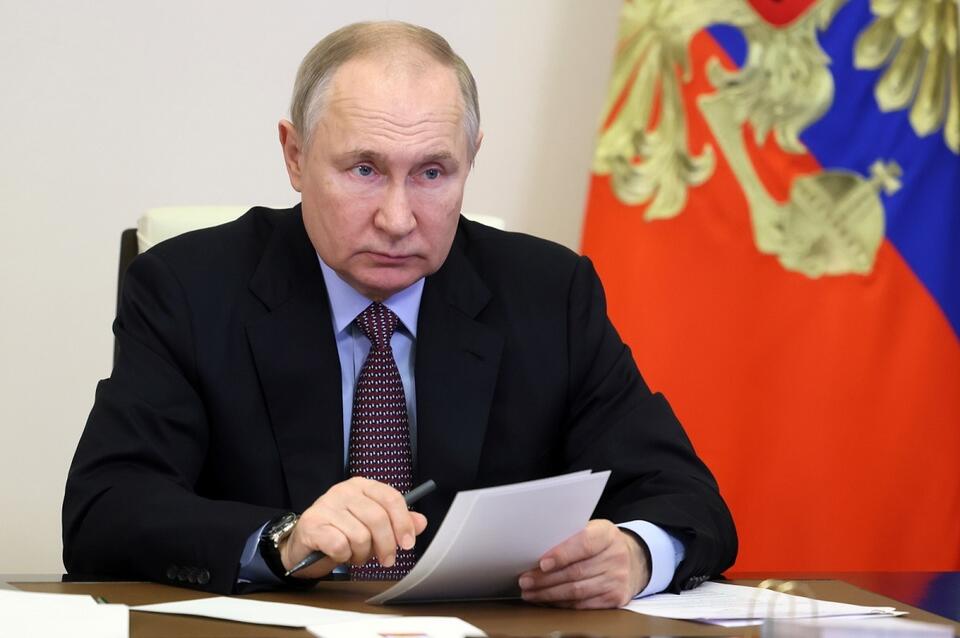 Władimir Putin / autor: PAP/EPA/MIKHAEL KLIMENTYEV / SPUTNIK / KREMLIN POOL / POOL