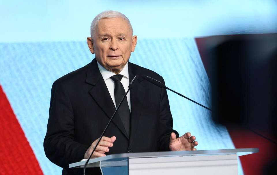Jarosław Kaczyński  / autor: PAP/Szymon Pulcyn