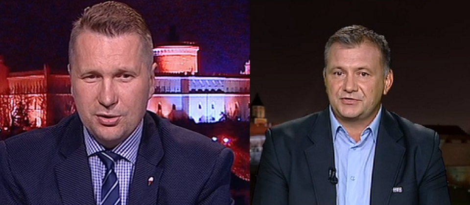 Przemysław Czarnek, Waldemar Żurek / autor: wPolityce.pl/TVP Info