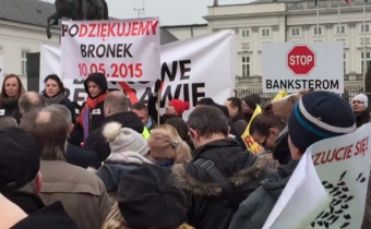 STOP BANKOWEMU BEZPRAWIU: zobaczcie jak wyglądał naprawdę bunt tysięcy Polaków (RELACJA WIDEO)