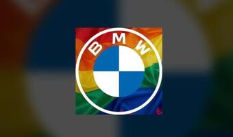 Tęczowe logo BMW.  To nie musi się podobać