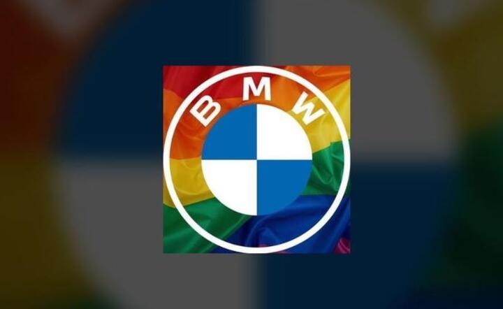 Tęczowe logo BMW na profilach społecznościowych  / autor: BMW LGBT pride / autor: screen, Facebook, Fratria