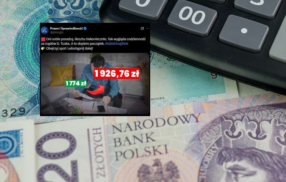 Prawo i Sprawiedliwość w nowym spocie ostrzega, że 2026 rok będzie „drogim rokiem”. / autor: Fratria