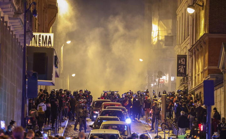 Zamieszki w Paryżu / autor: EPA/PAP