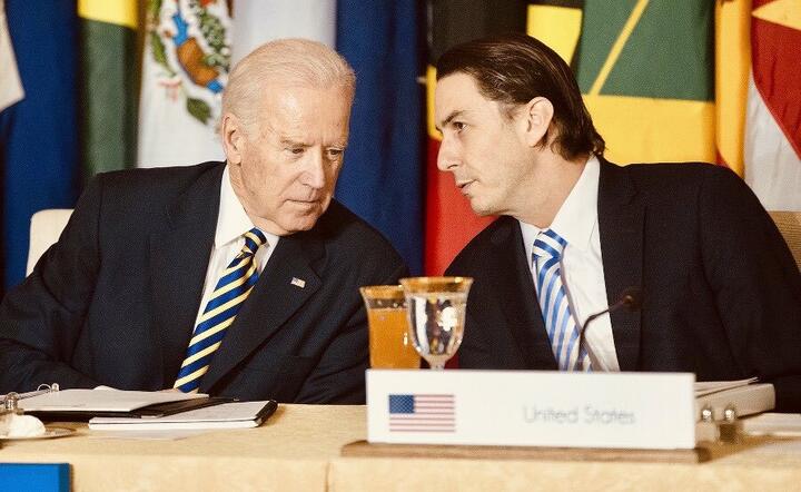 prezydent USA Joe Biden i jego doradca ds. energetyki Amos Hochstein / autor: Amos Hochstein/ Twitter
