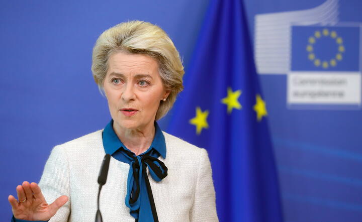 szefowa Komisji Europejskiej Ursula von der Leyen / autor: fotoserwis PAP