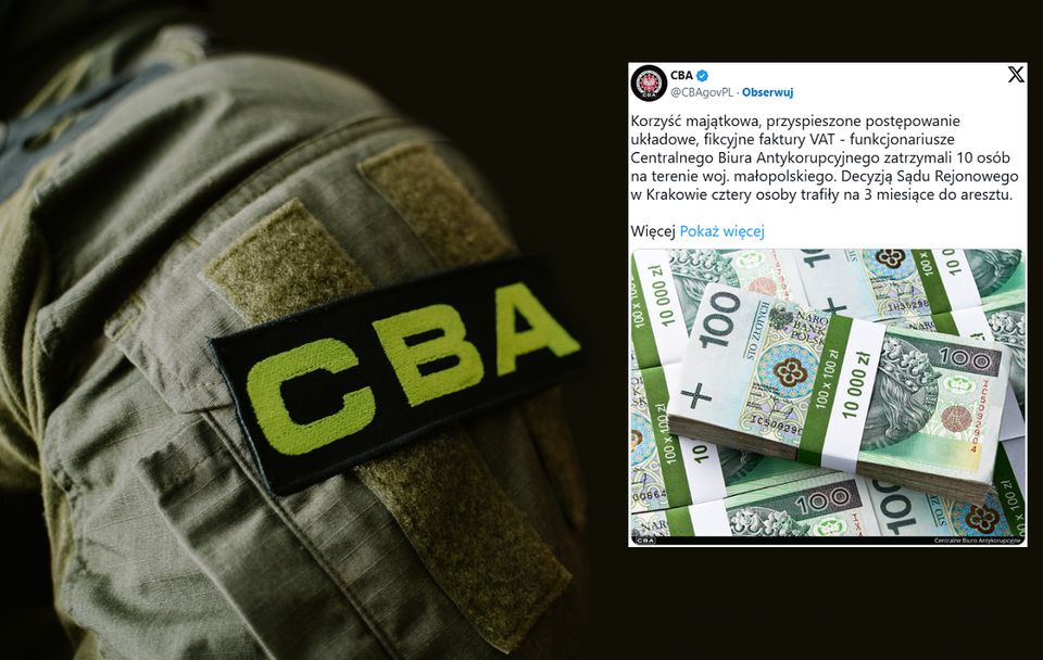 Centralne Biuro Antykorupcyjne / autor: CBA/https://www.cba.gov.pl/pl/foto/346,Galeria.html/X