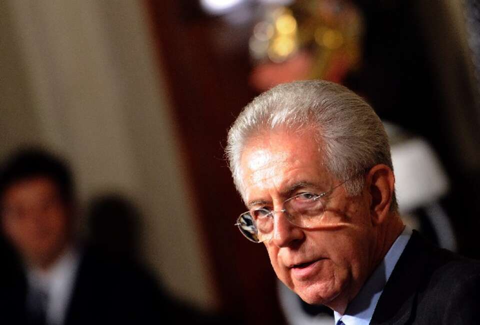 Nowy premier Włoch Mario Monti, PAP/EPA