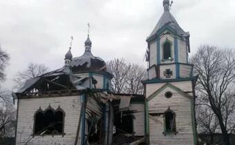 Rosjanie od początku inwazji zniszczyli ponad 60 świątyń