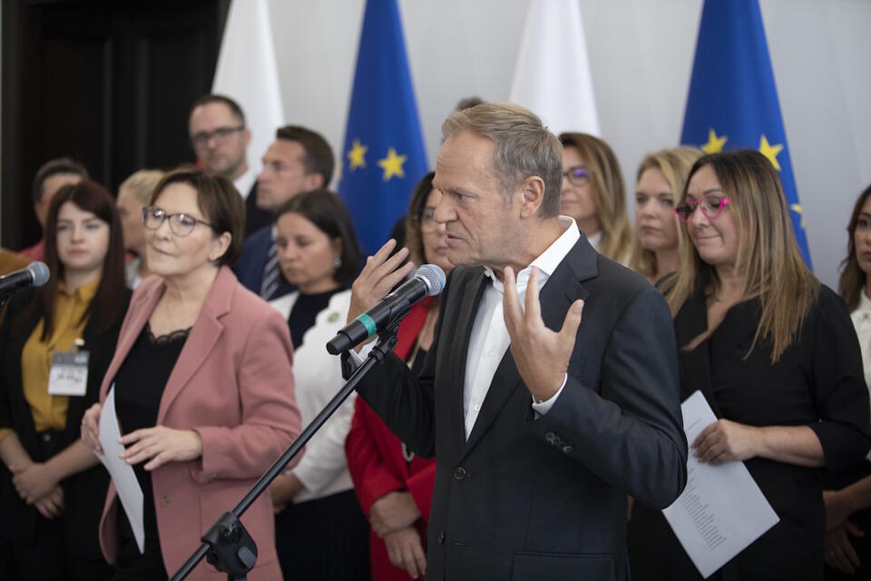 Donald Tusk  / autor: Fratria 