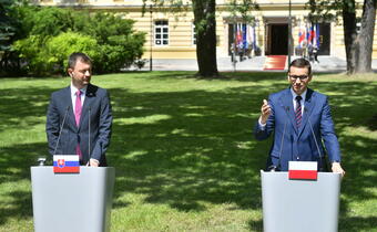 Premier: wspólny niepokój Polski i Słowacji budzi kwestia NS 2