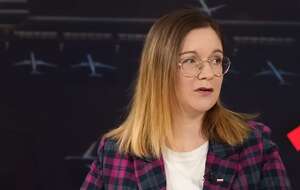 Paulina Matysiak zauważyła, że mamy do czynienia ogromnym chaosem związanym ze zmianą nazwy CPK na Port Polska. / autor: wPolsce24