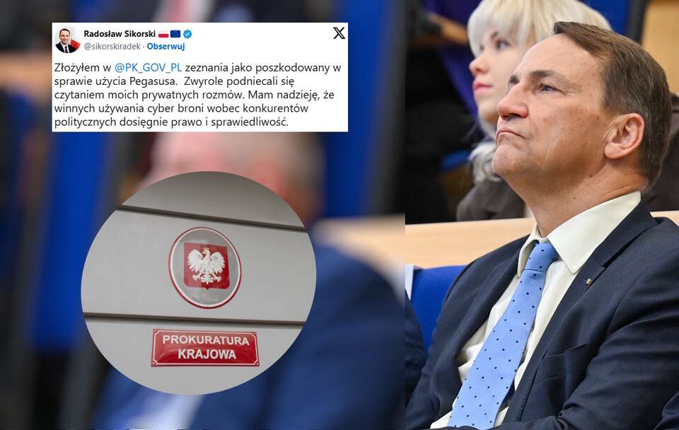 Radosław Sikorski / autor: Fratria/PAP/Przemysław Piątkowski/X