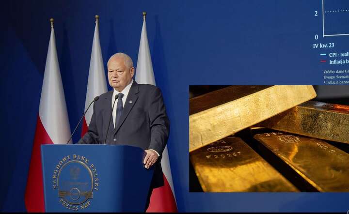 Prezes NBP: Zgromadzimy ogromne rezerwy walutowe i ogromne rezerwy złota / autor: screen YT nbp.pl / materiały prasowe NBP