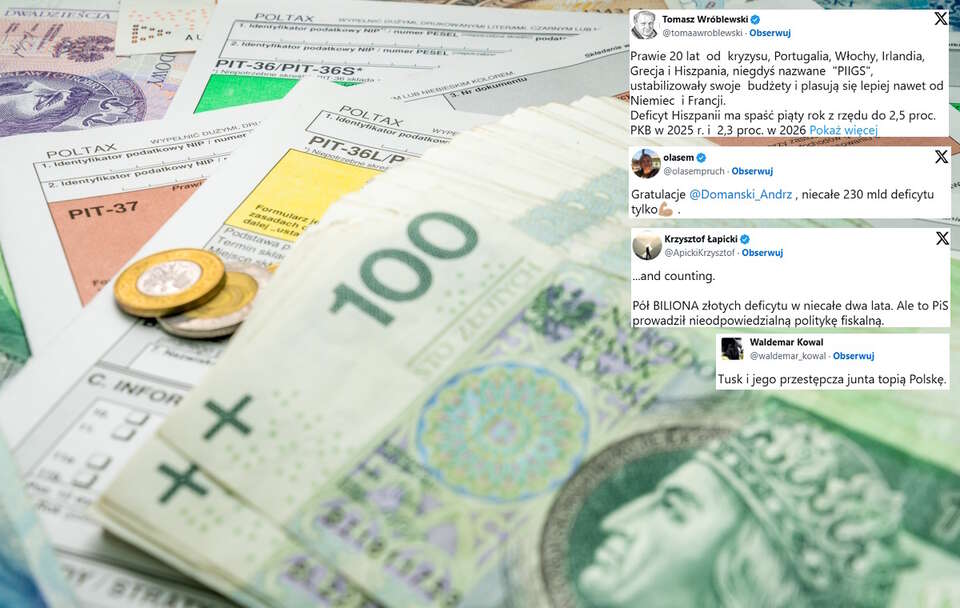 Polska jak tonący okręt. Ogromny deficyt po październiku