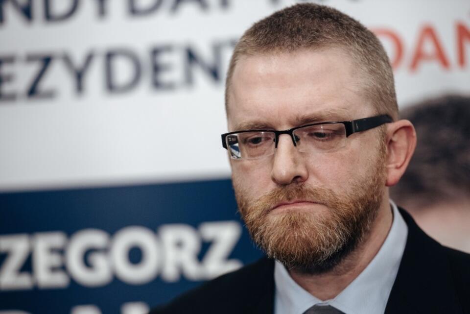 Grzegorz Braun / autor: PAP/Jan Dzban