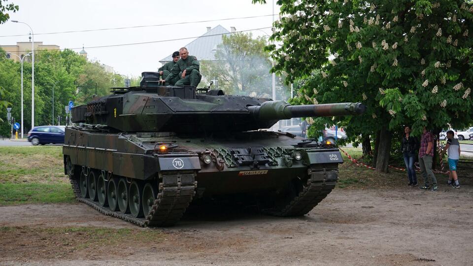 German-made Leopard tanks in Polish Army / autor: wPolityce.pl, 2019