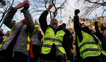 Protesty "żółtych kamizelek". Masowe zatrzymania w Paryżu