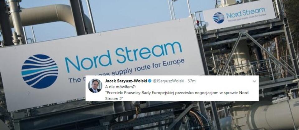 Nord Stream 2 / autor: afp/Twitter