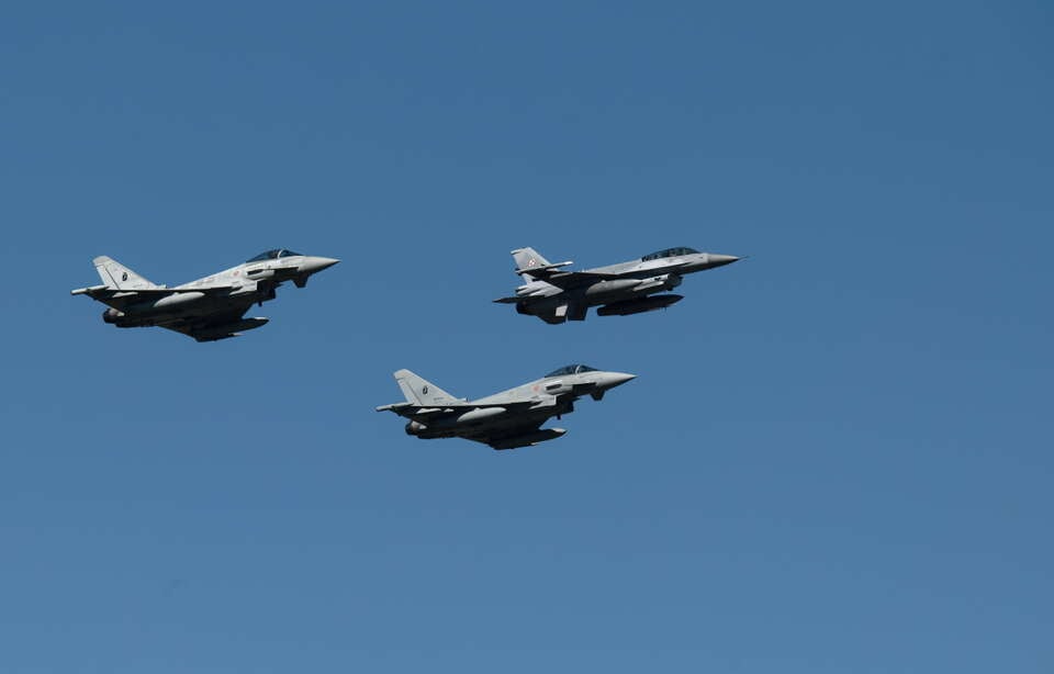 Brytyjskie myśliwce Eurofighter będą chronić polskie niebo!