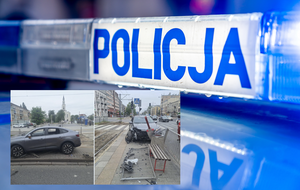 Policja, wypadek w Warszawie / autor: FratriaX/MarekSzolc