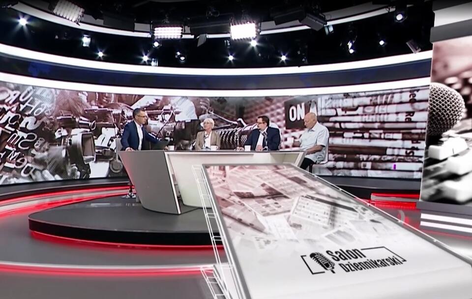 Salon Dziennikarski / autor: TVP Info (screenshot)