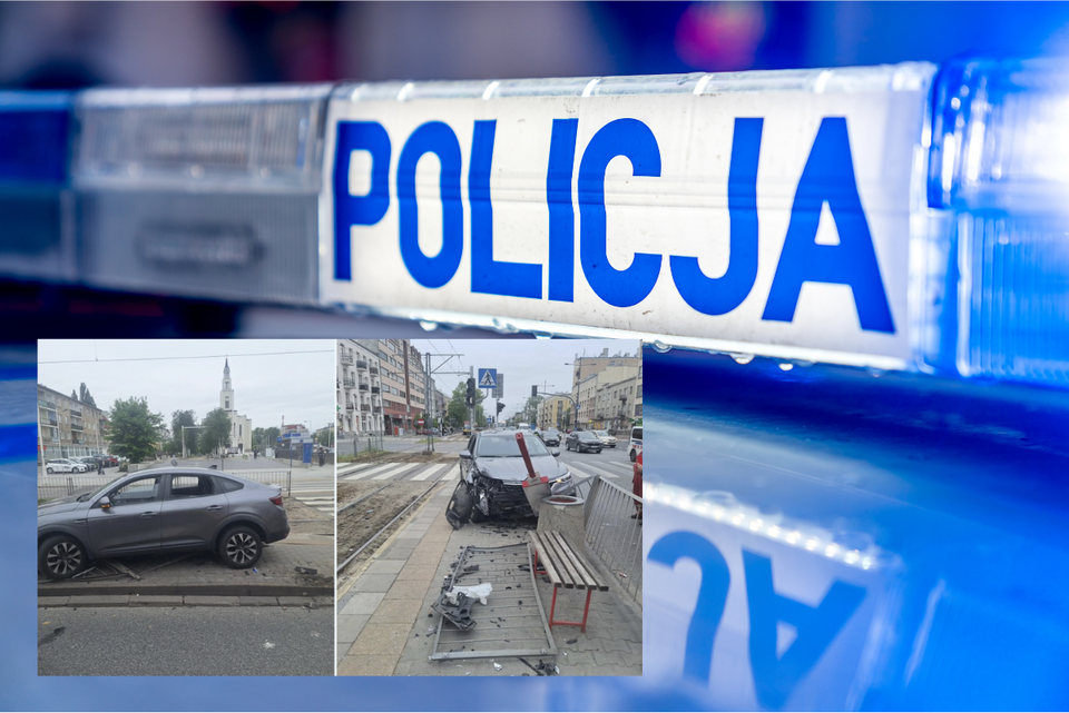 Policja, wypadek w Warszawie / autor: FratriaX/MarekSzolc