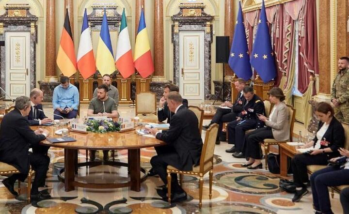 Spotkanie europejskich przywódców w Kijowie  / autor: PAP/The Presidential Office of Ukraine 