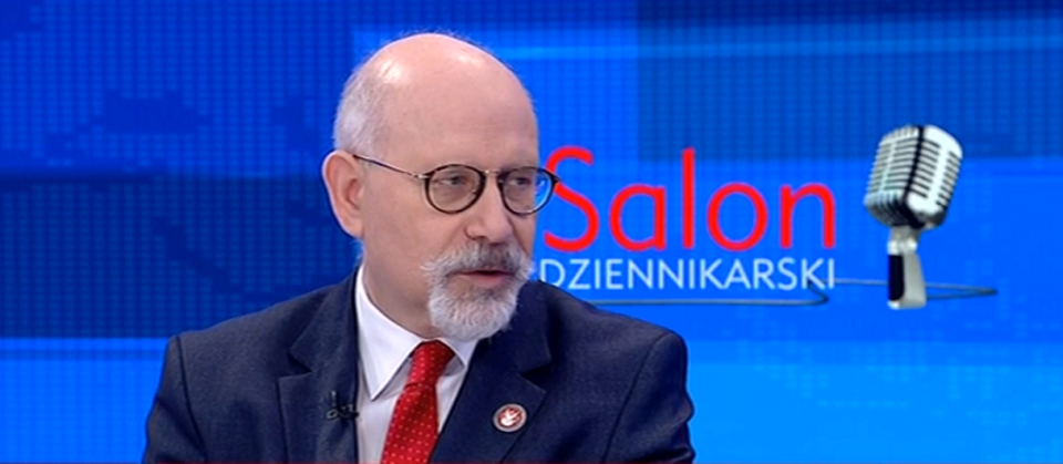 Prezes RDI Maciej Świrski w Salonie Dziennikarskim / autor: wPolityce.pl/TVP Info