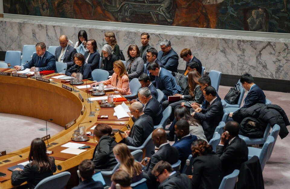 Posiedzenie Rady Bezpieczeństwa ONZ / autor: PAP/EPA