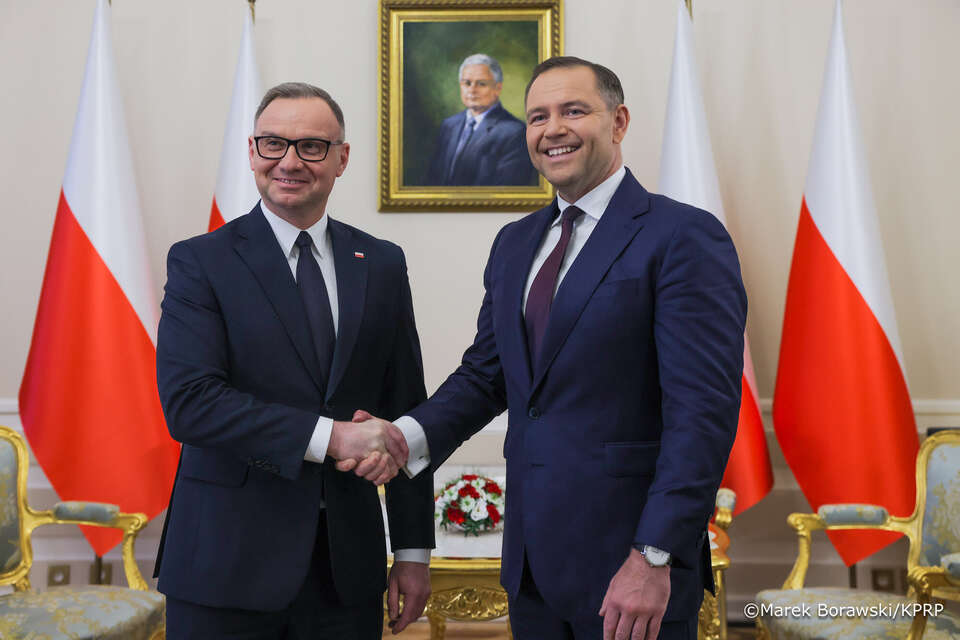 Karol Nawrocki o Andrzeju Dudzie: "To był to mój prezydent"