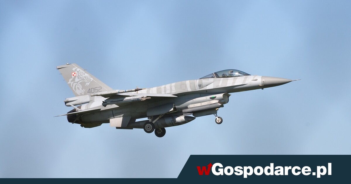 Wojsko wstrzymuje loty szkoleniowe na F-16