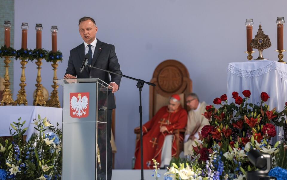 Beatyfikacja rodziny Ulmów. Prezydent Duda: To niemieckie prawodawstwo było podstawową przyczyną tej straszliwej zbrodni / autor: KPRP/Grzegorz Jakubowski