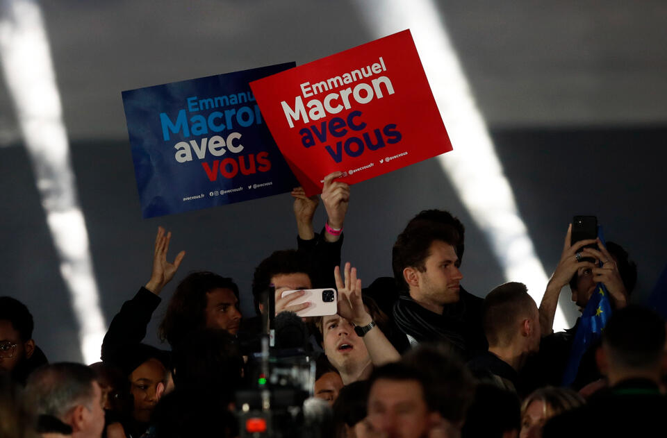 Wybory we Francji  / autor: PAP/EPA