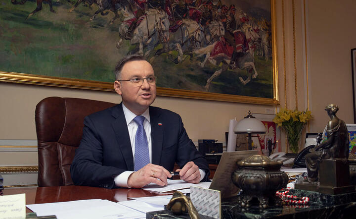 Prezydent Andrzej Duda / autor: Fratria