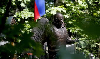 ZAMIAST SŁÓW W Rosji stanął... pomnik Prigożyna