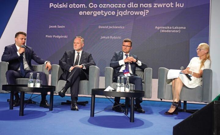 Krynica Forum 2023/Panel „Polski atom. Co oznacza dla nas zwrot ku energetyce jądrowej?” / autor: Fratria