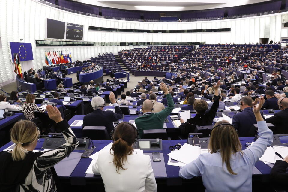 Parlament Europejski w Strasburgu  / autor: PAP/EPA