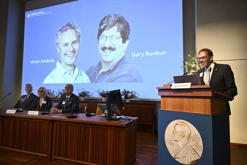 Ogłoszenie laureatów Nagrody Nobla / autor: PAP/EPA/Christine Olsson/TT