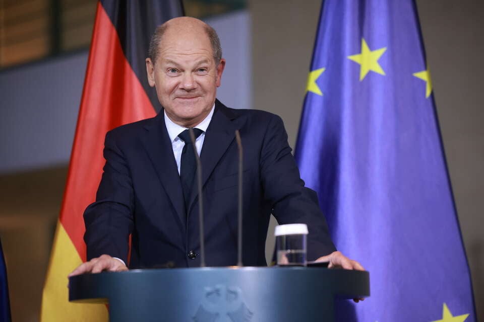 Kanclerz Niemiec Olaf Scholz / autor: PAP/EPA