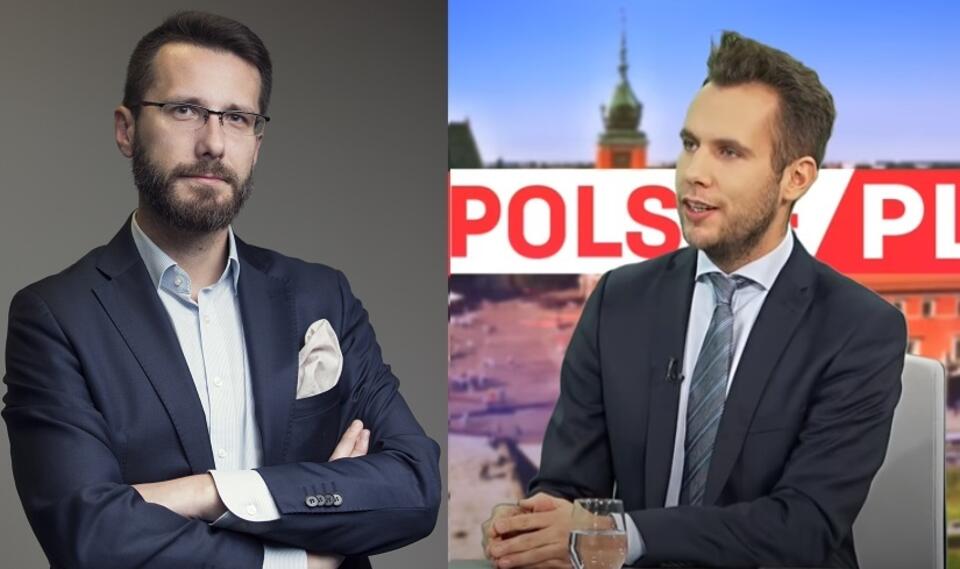 Radosław Fogiel (PiS) i Jan Kanthak (Solidarna Polska) / autor: Fratria/Youtube/Telewizja wPolsce