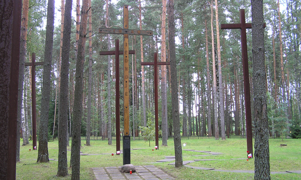 Polski Cmentarz Wojenny w Miednoje / autor: RaNo/Wikimedia Commons