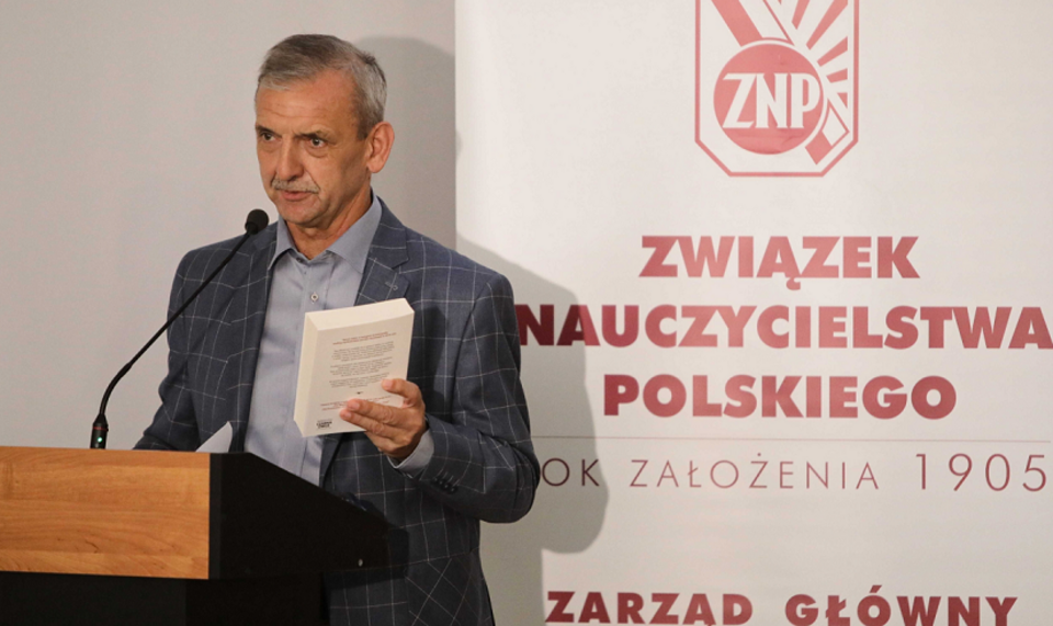 Sławomir Broniarz / autor: PAP/EPA