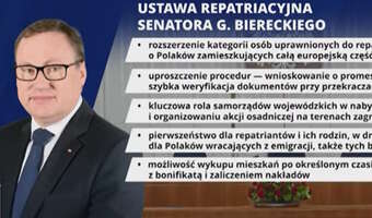 "1 mln Polaków może wrócić do kraju". Oto projekt Biereckiego