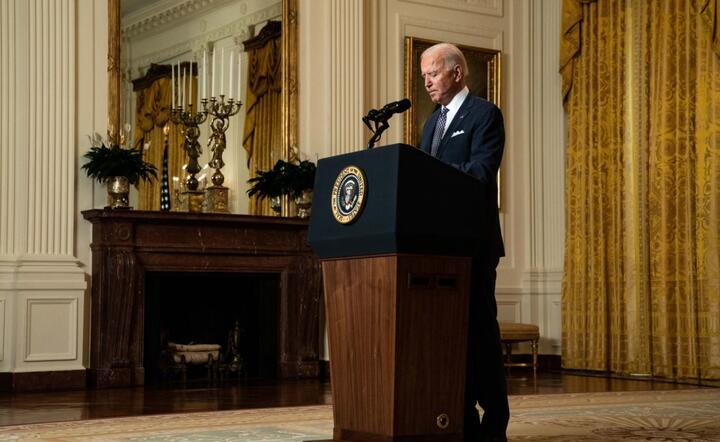 Prezydent USA Joe Biden / autor: PAP/EPA/Anna Moneymaker / POOL